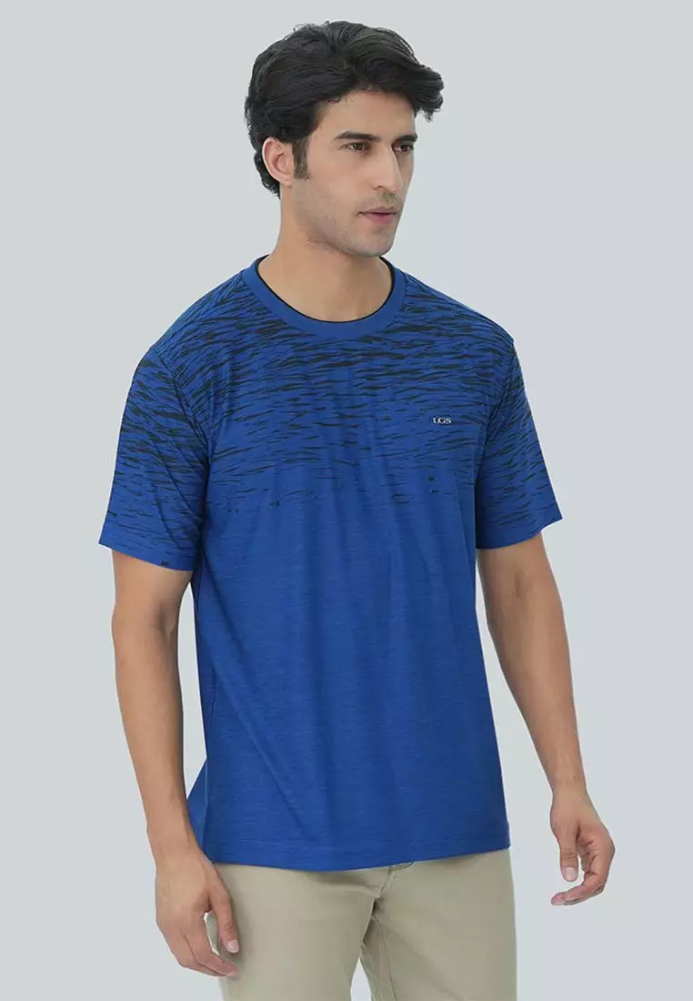 LGS - Kaos Olahraga Quick Dry - Slim Fit - Warna Variasi - Running - Tenis - Katun Nyaman