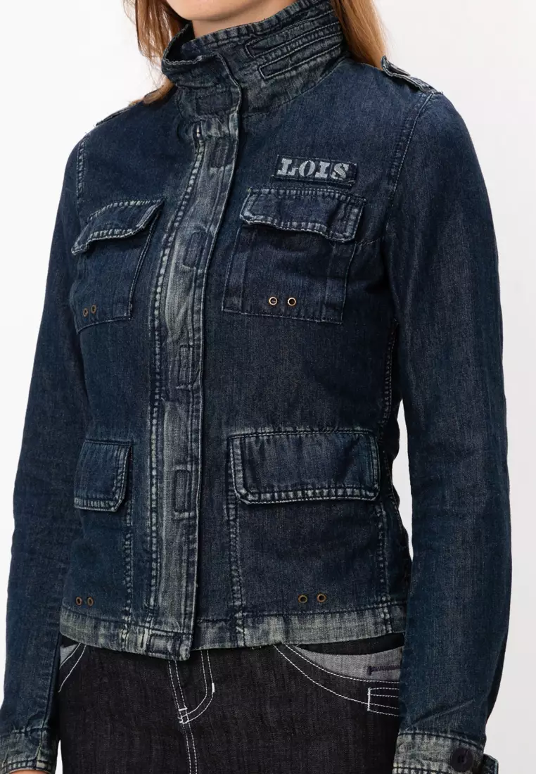 LJK LADIES DENIM JACKET