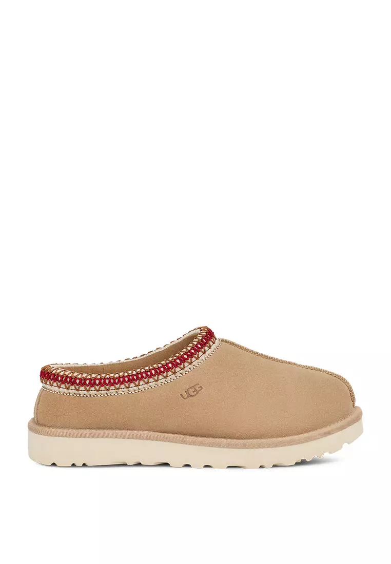 Discount on UGG  shoes - SKU: Women's Tasman Slipper -  Sand/Dark Cherry (5955-SNDD)