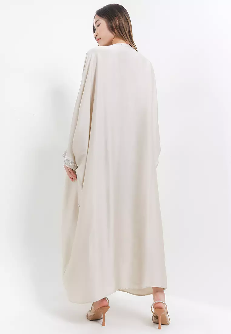 Embellished Silky Kaftan