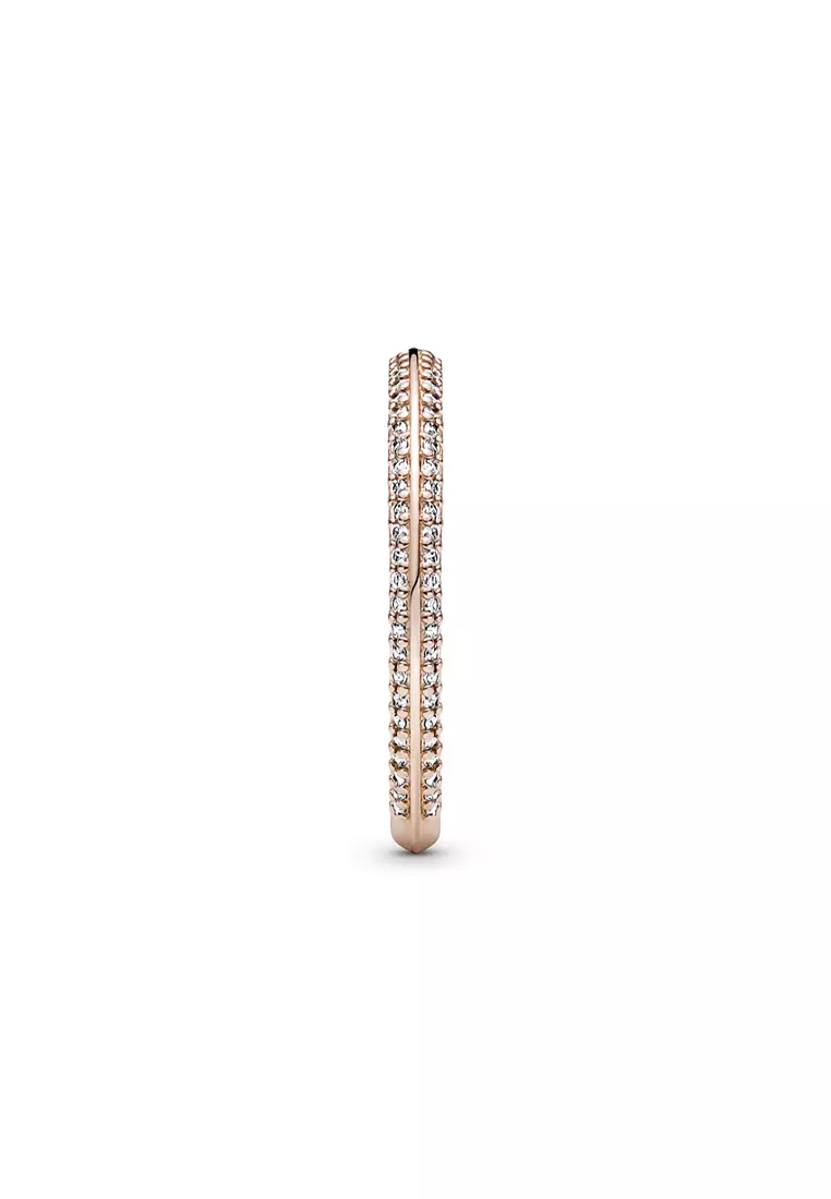 Pandora ME 14K Rose Gold-Plated Pavé Ring