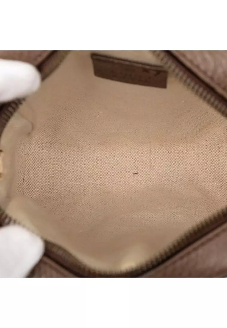 Pre-Loved Gucci Mini Gg Supreme Web Ophidia Crossbody