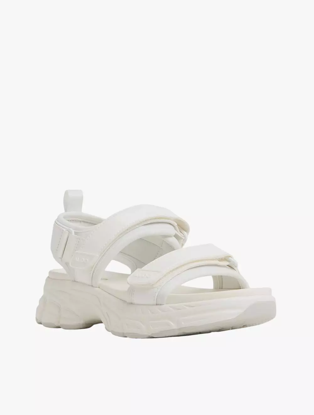 Aldo Sportysndl Wedge Sandals - White
