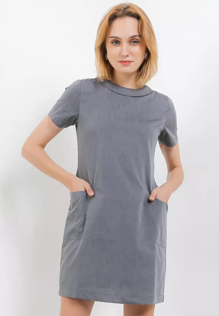 Witina Dress In Grey