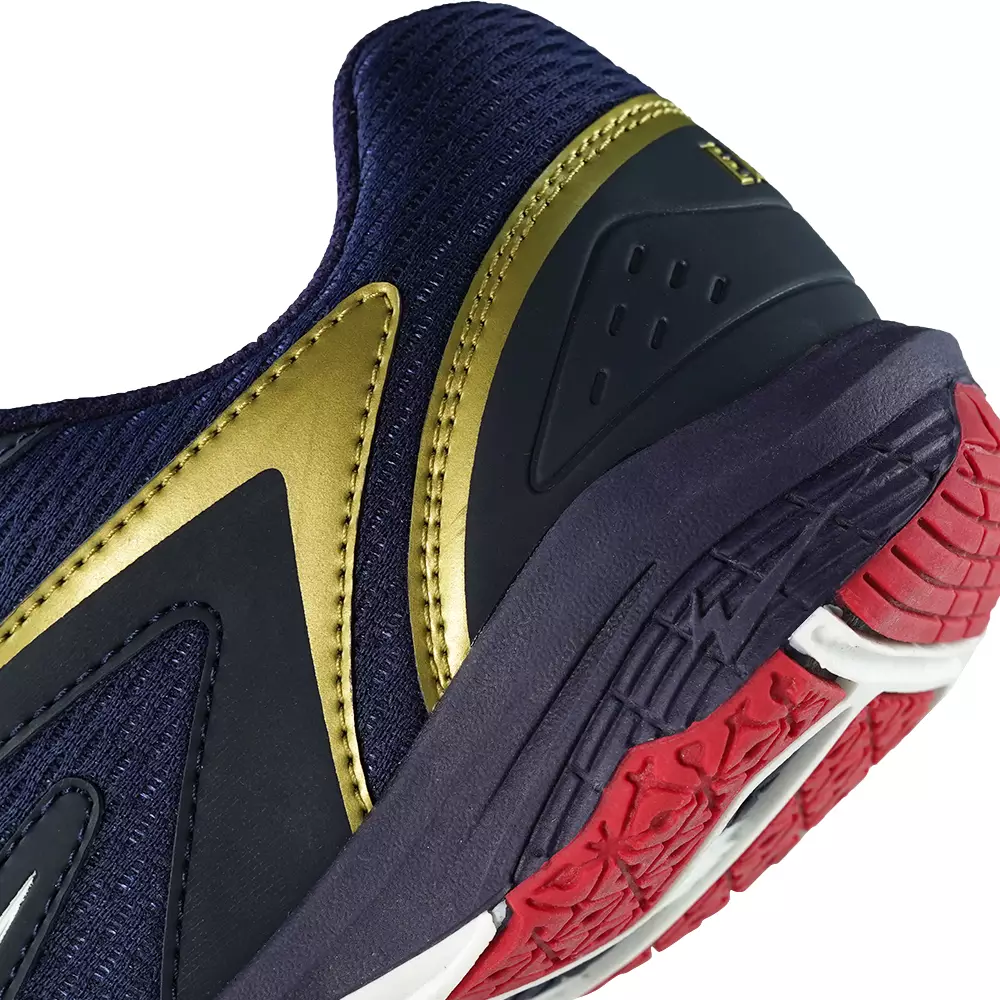 Eagle Sepatu Badminton Viking - BIRU TUA/EMAS