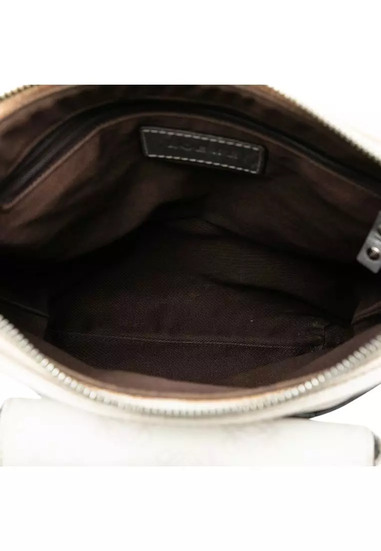 Pre-Loved Loewe Anagram Coated Canvas Crossbody