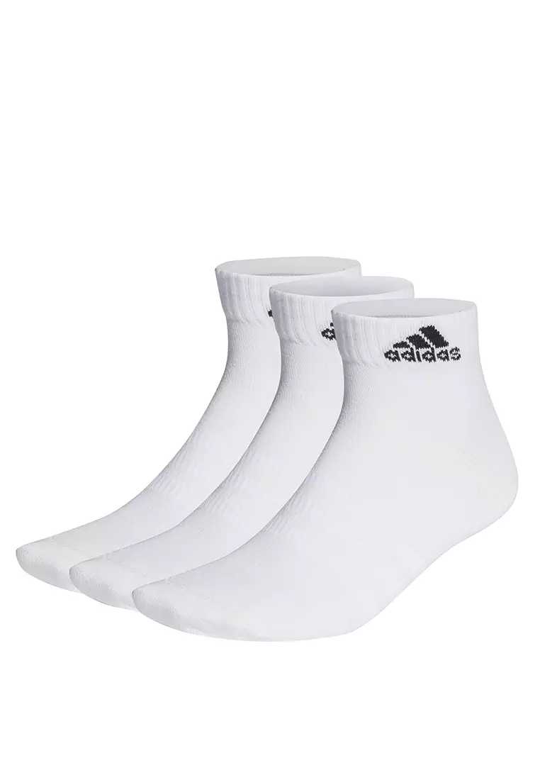 Jual ADIDAS 3 pairs thin and light ankle socks Original 2023 | ZALORA  Indonesia ®