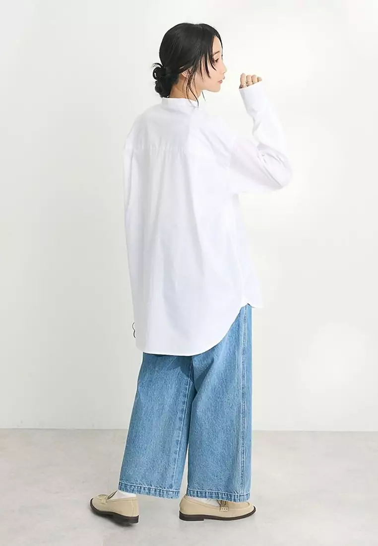 Craft Standard Boutique - Hayato Band Collar Shirt