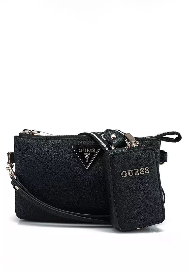 Buy Guess Latona Mini Tri-Compartment Top Zip Bag 2024 Online | ZALORA ...