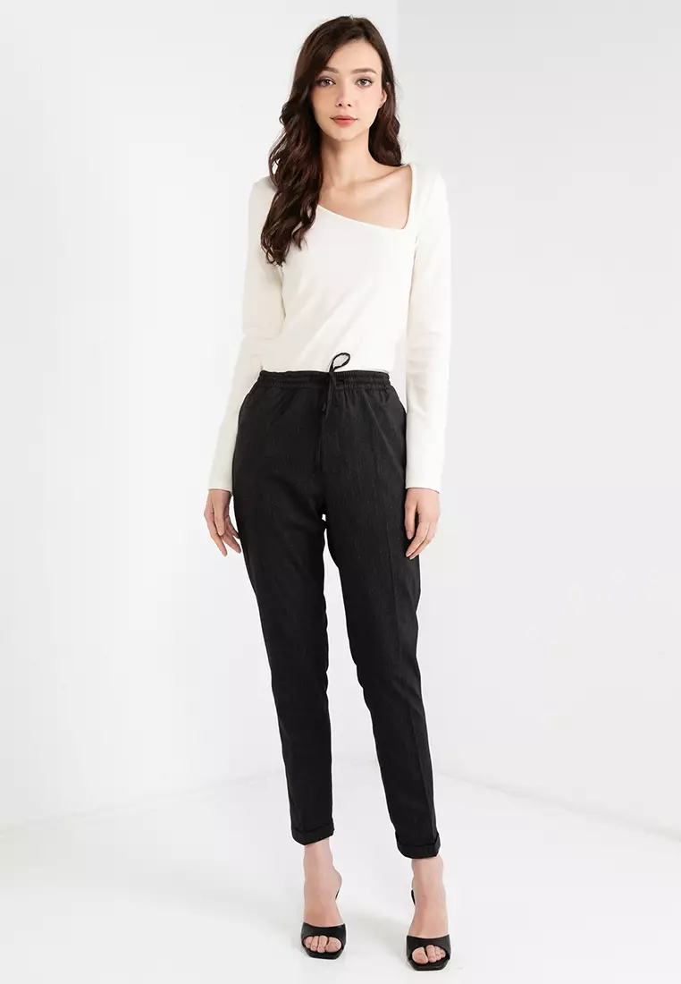 Formal Drawstring Pants