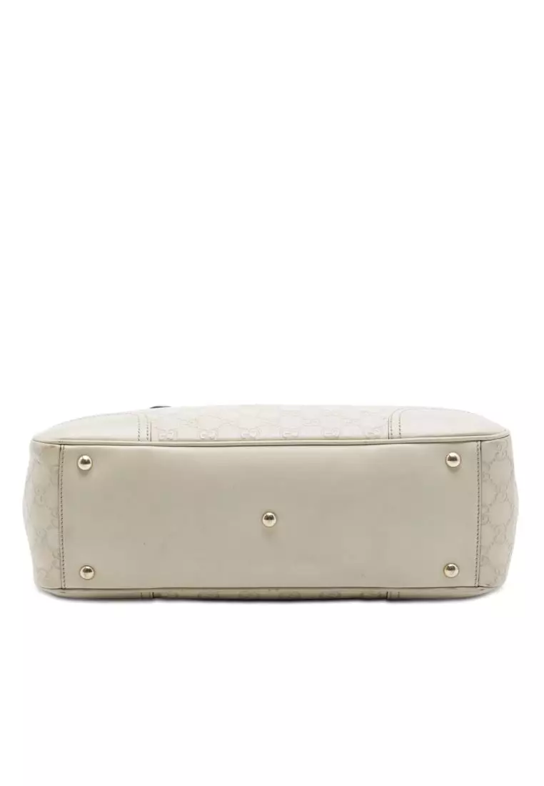 Pre-Loved Gucci Guccissima Web Princy Tote