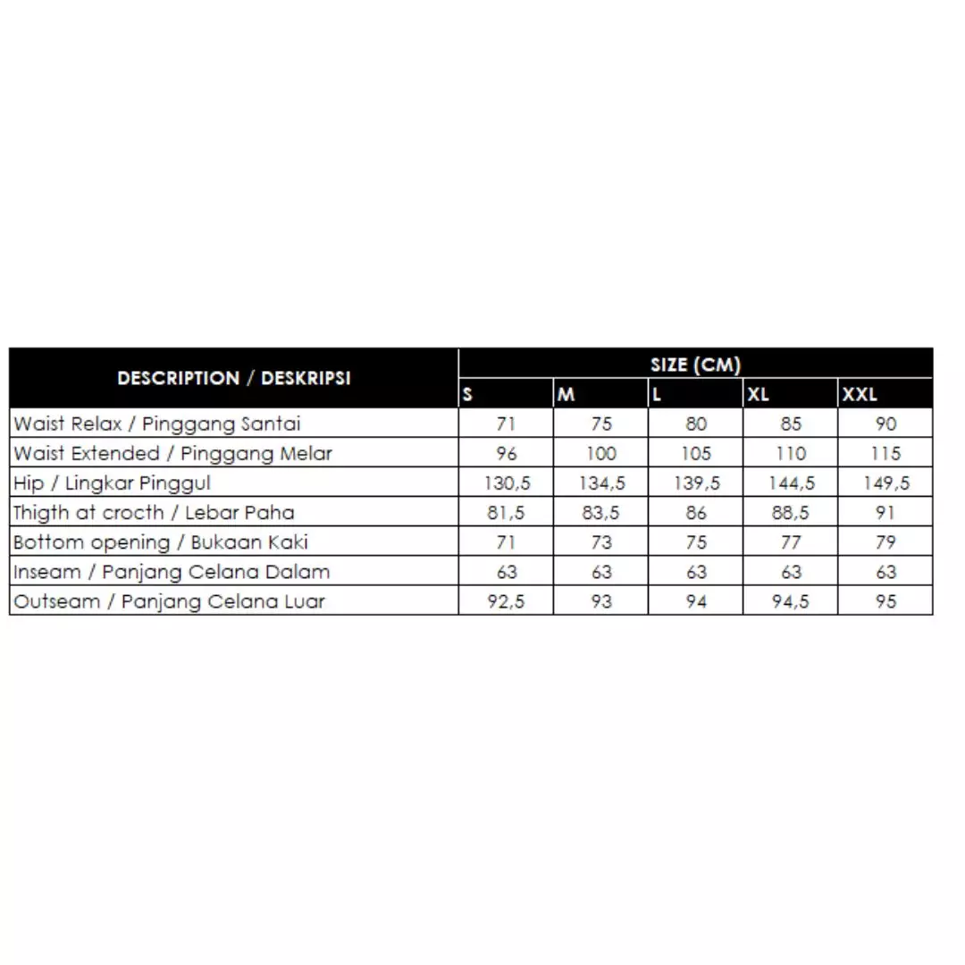 Minimal Karamina Pant Blue Yellow Warna BLUE YELLOW