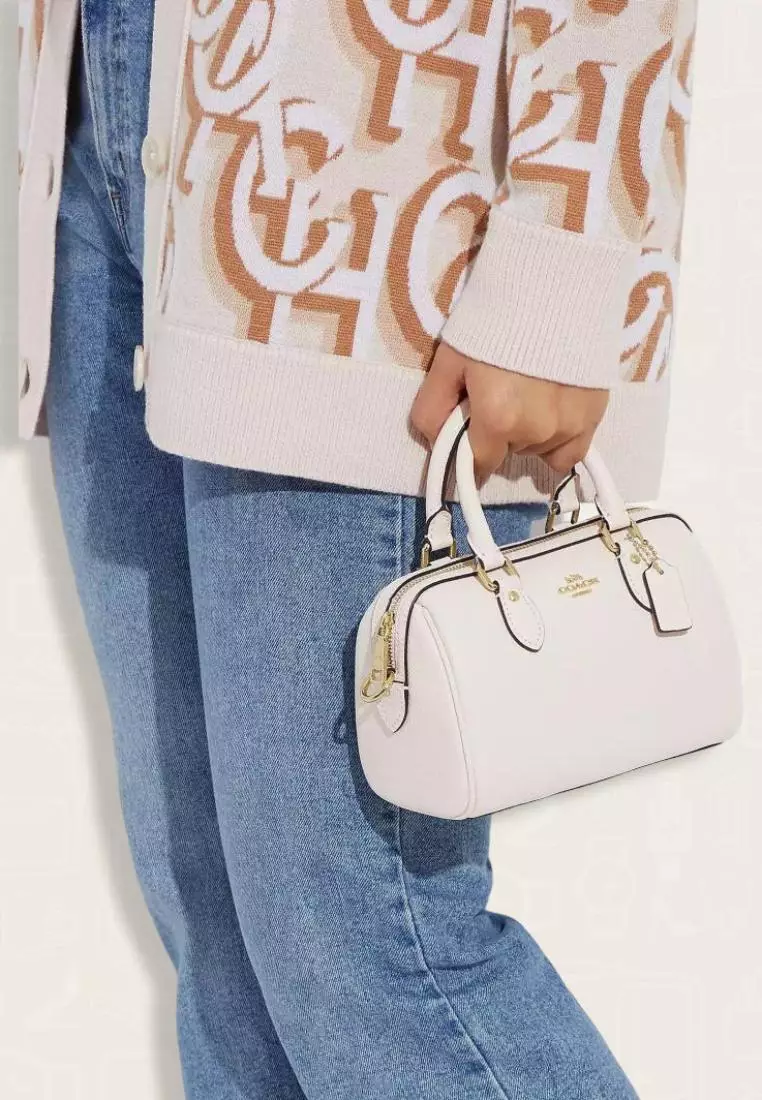 Coach Mini Rowan Crossbody Chalk