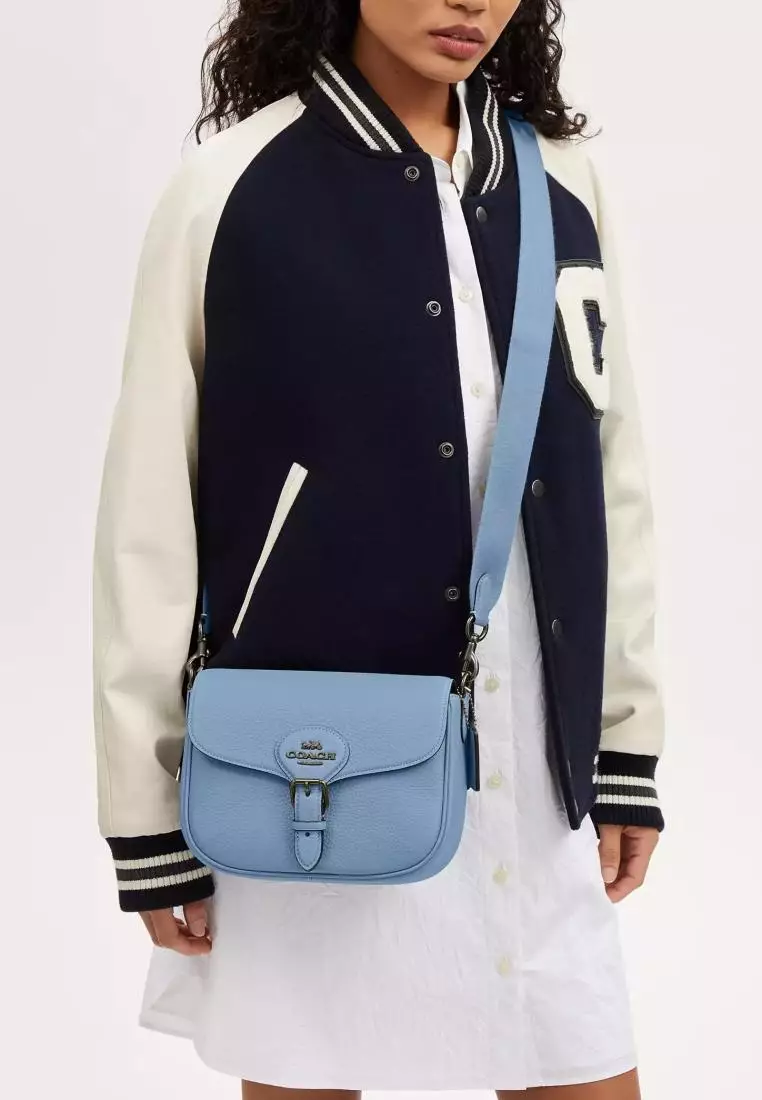 Coach Amelia Saddle Bag Cornflower