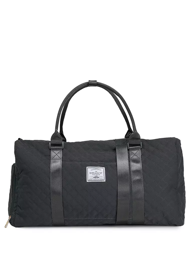 Bagstation Quilted Travel Duffle Gym Bag with Pouch 2025 Buy