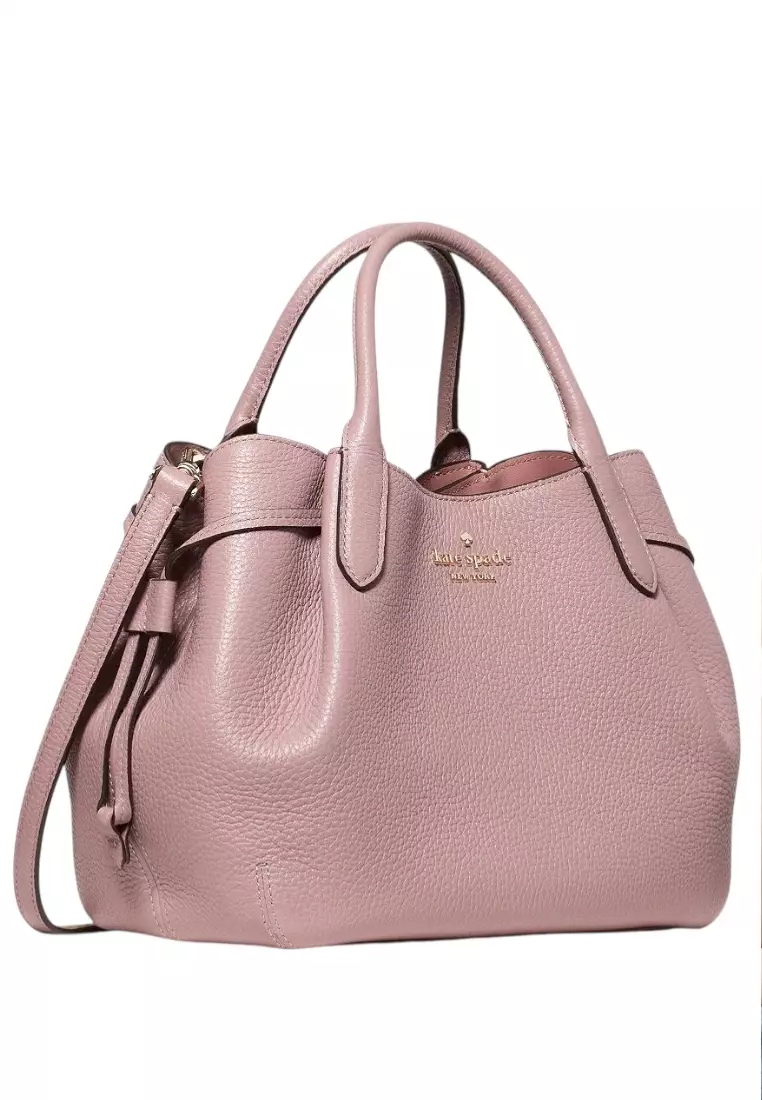 Dumpling Small Satchel Bag - Dusk Rose