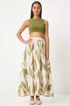 Cream Oil Green