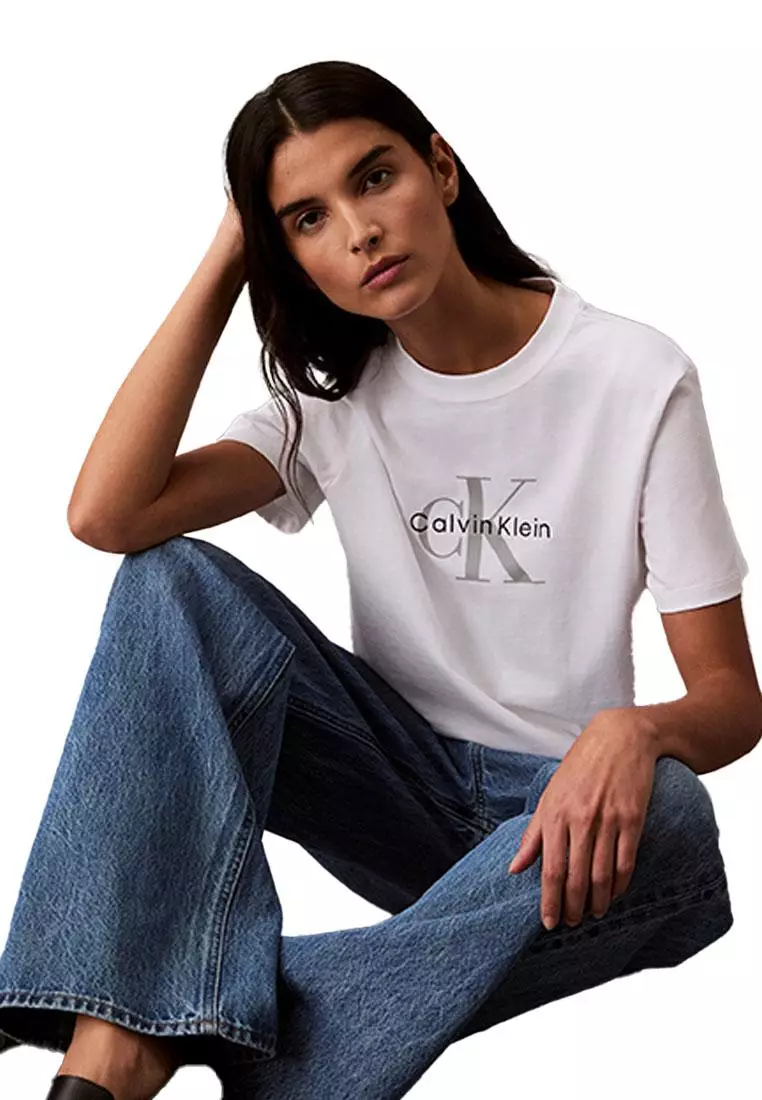 CKJ T-Shirts White
