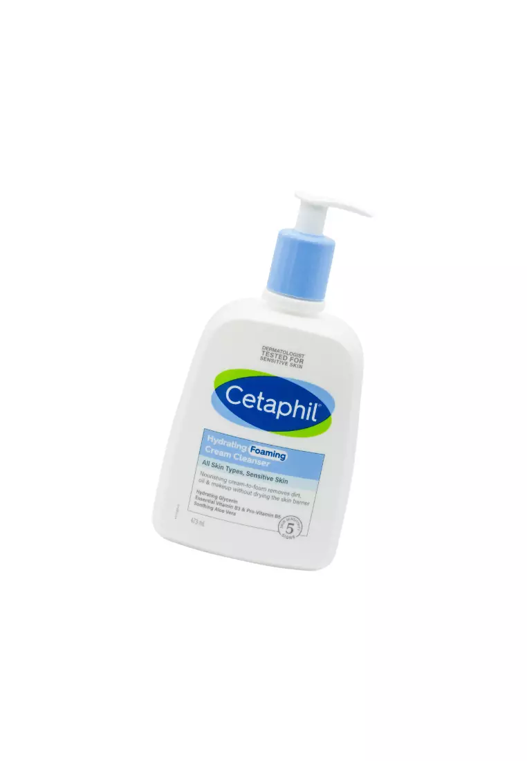 CETAPHIL Hydrsting Foaming Cream Cleanser 473ml