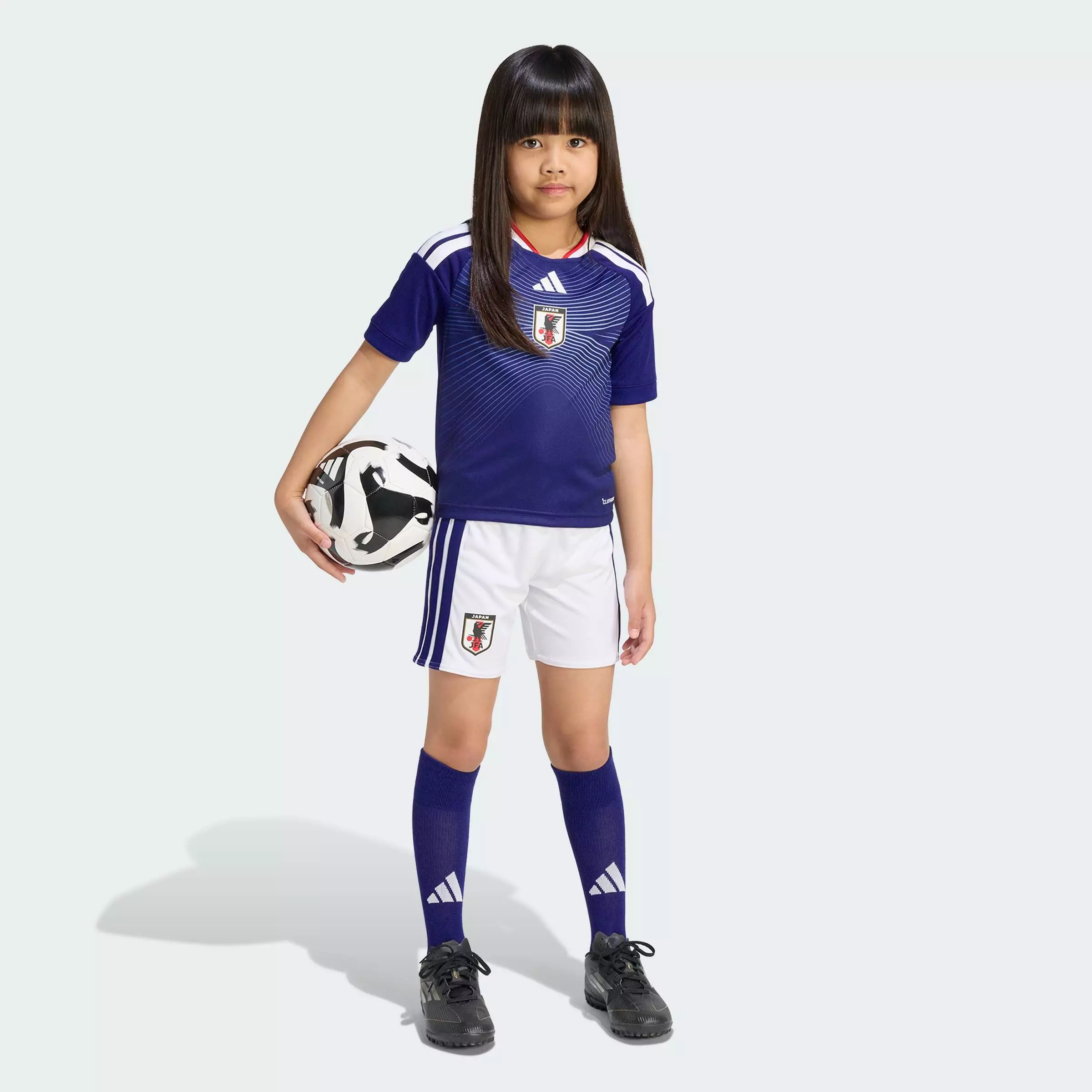 Football Japan 26 Home Kids Set Unisex Blue JZ9676