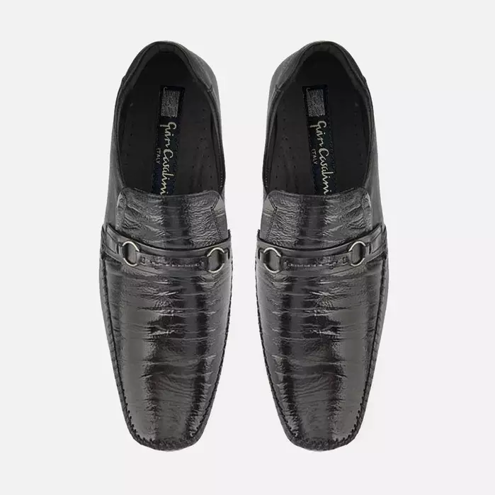 Leo Men Slip On Formal Cow Leather
