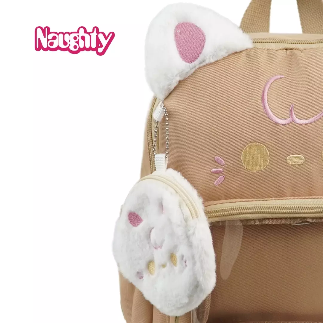 Tas Ransel Anak Perempuan Sekolah Tk Paud Backpack Cat G666 2410011 Naughty Accessories