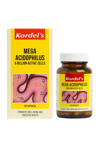 Kordel's yellow KORDEL'S MEGA ACIDOPHILUS 50's 1F846ES467ADA3GS_1