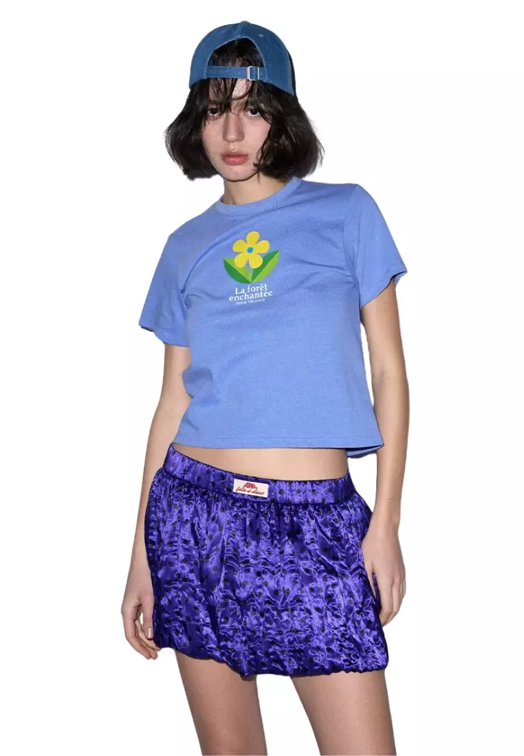 ★MARDI MERCREDI★SLIM TSHIRT ENCHANTEE★ SLIM TSHIRT ENCHANTEE : CACTI_WHITE - MARDI MERCREDI