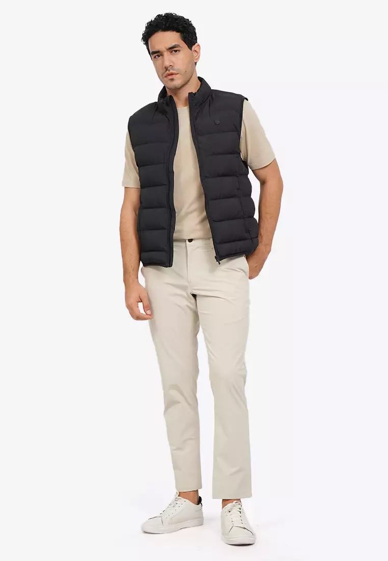 Tapered Pants with Utility Pocket