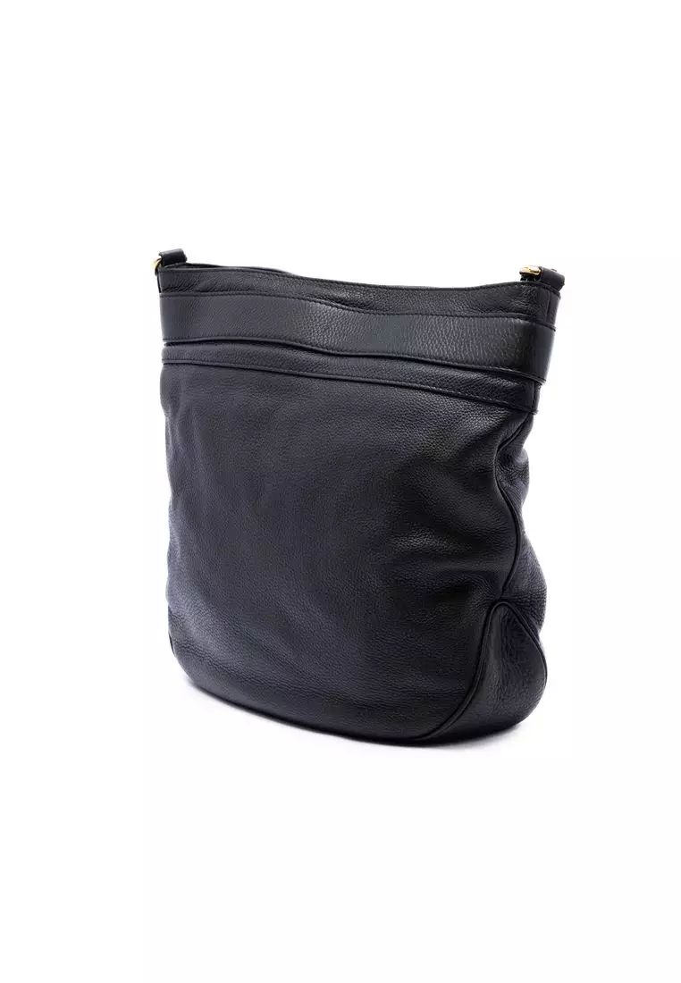 Pre-Loved Gucci Large Calfskin Ride Shoulder Bag