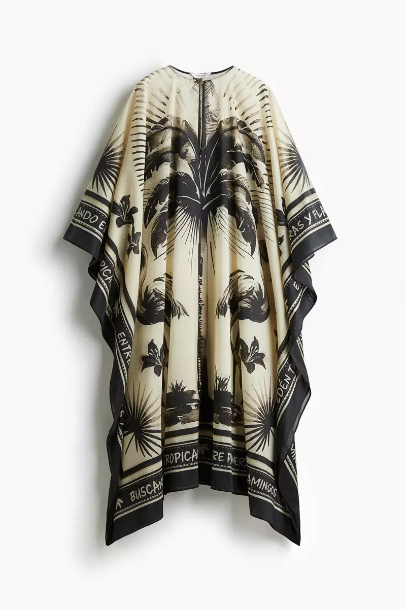 Oversized kaftan dress
