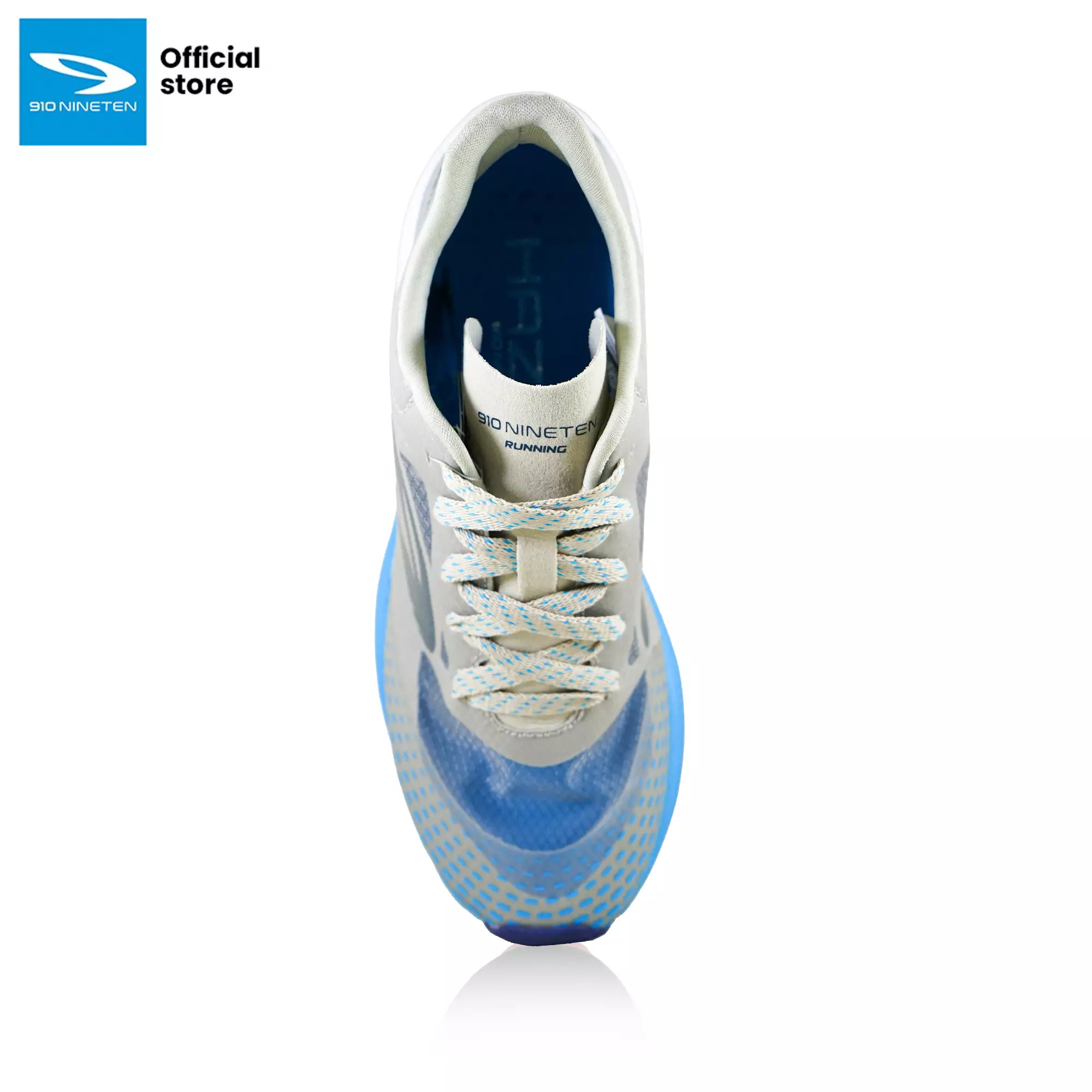 910 Nineten Haze 1.5 Sepatu Lari -Abu Muda/Biru/Putih