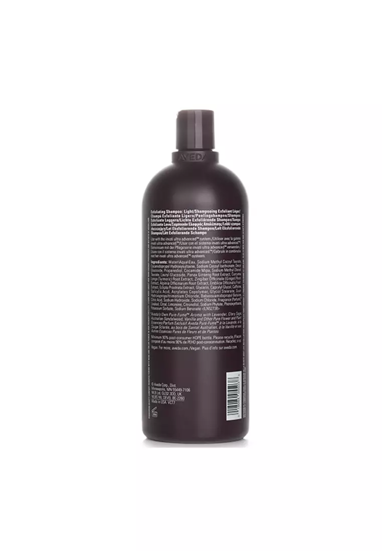 AVEDA - invati advanced™ 頭皮淨化洗髮水 - 輕柔配方 1000ml