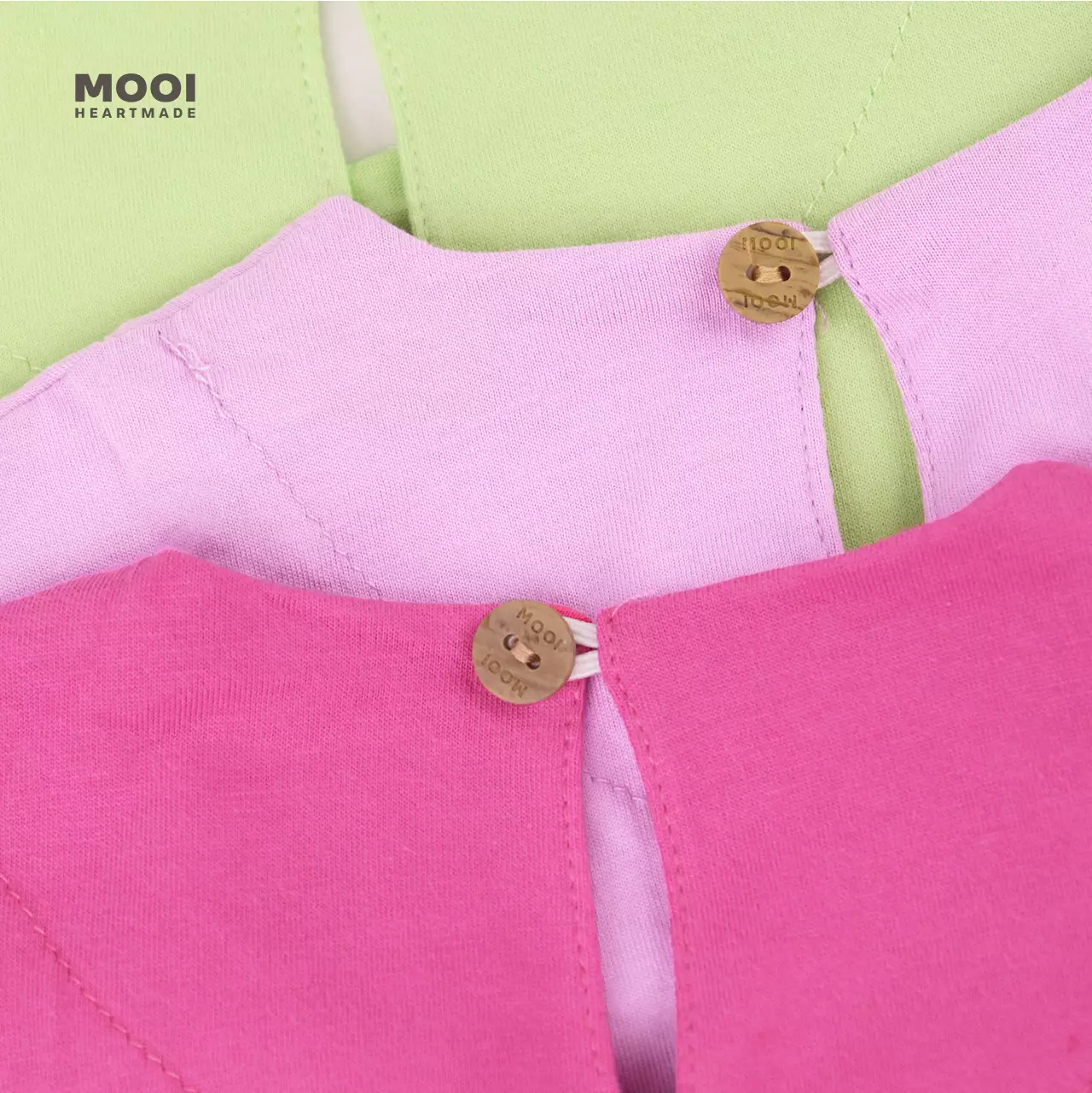 Mooi Dress Anak Perempuan Keiko Dress - Magenta