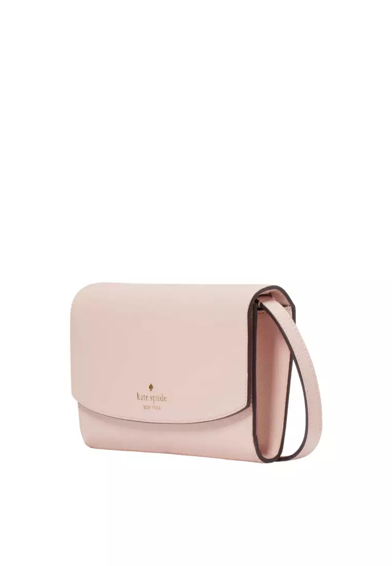 Dana Small Flap Crossbody Rose Smoke 