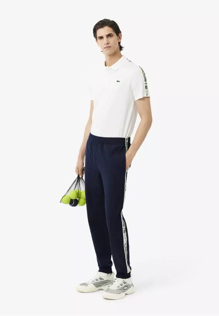 Tennis Logo Stripe Tracksuit Pants