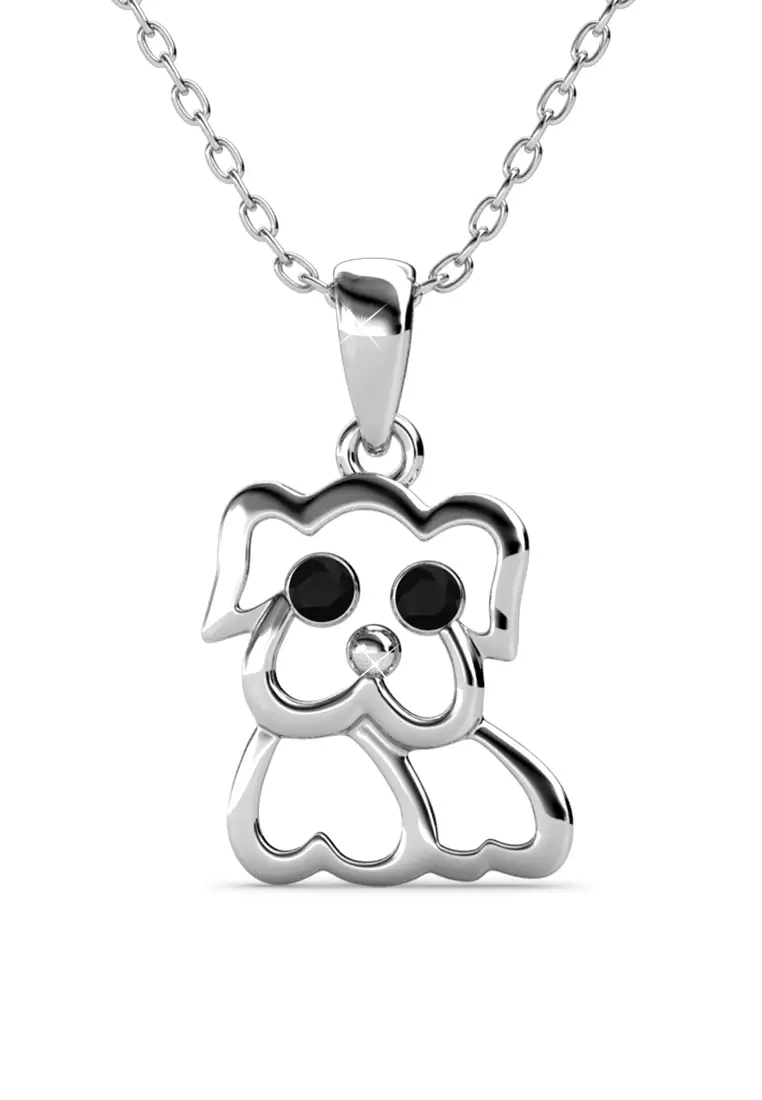 Buy Her Jewellery Her Jewellery Pug Pendant White Gold Luxury