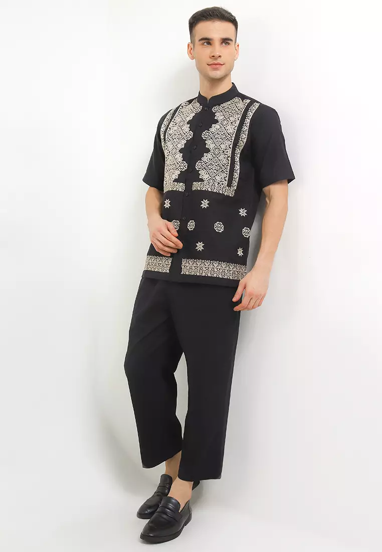 Honeysuckle 4 Short Baju Koko