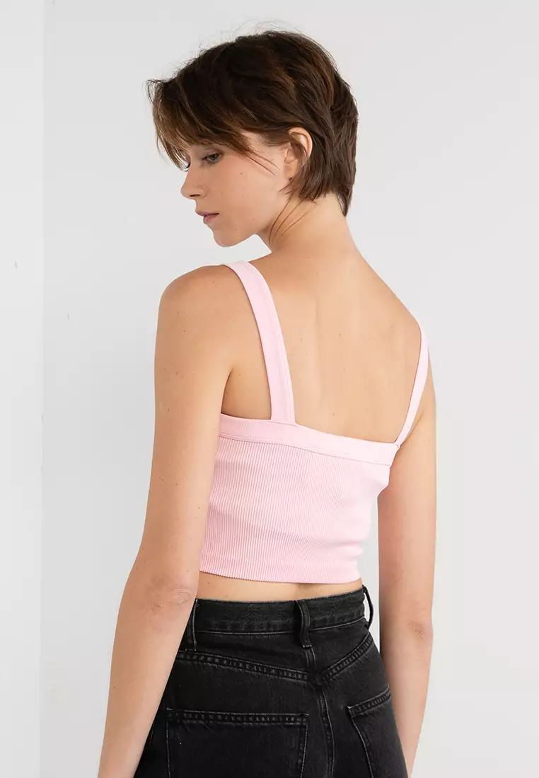 Buy Cotton On Seamless Nelly Straight Neck Tank Top Online