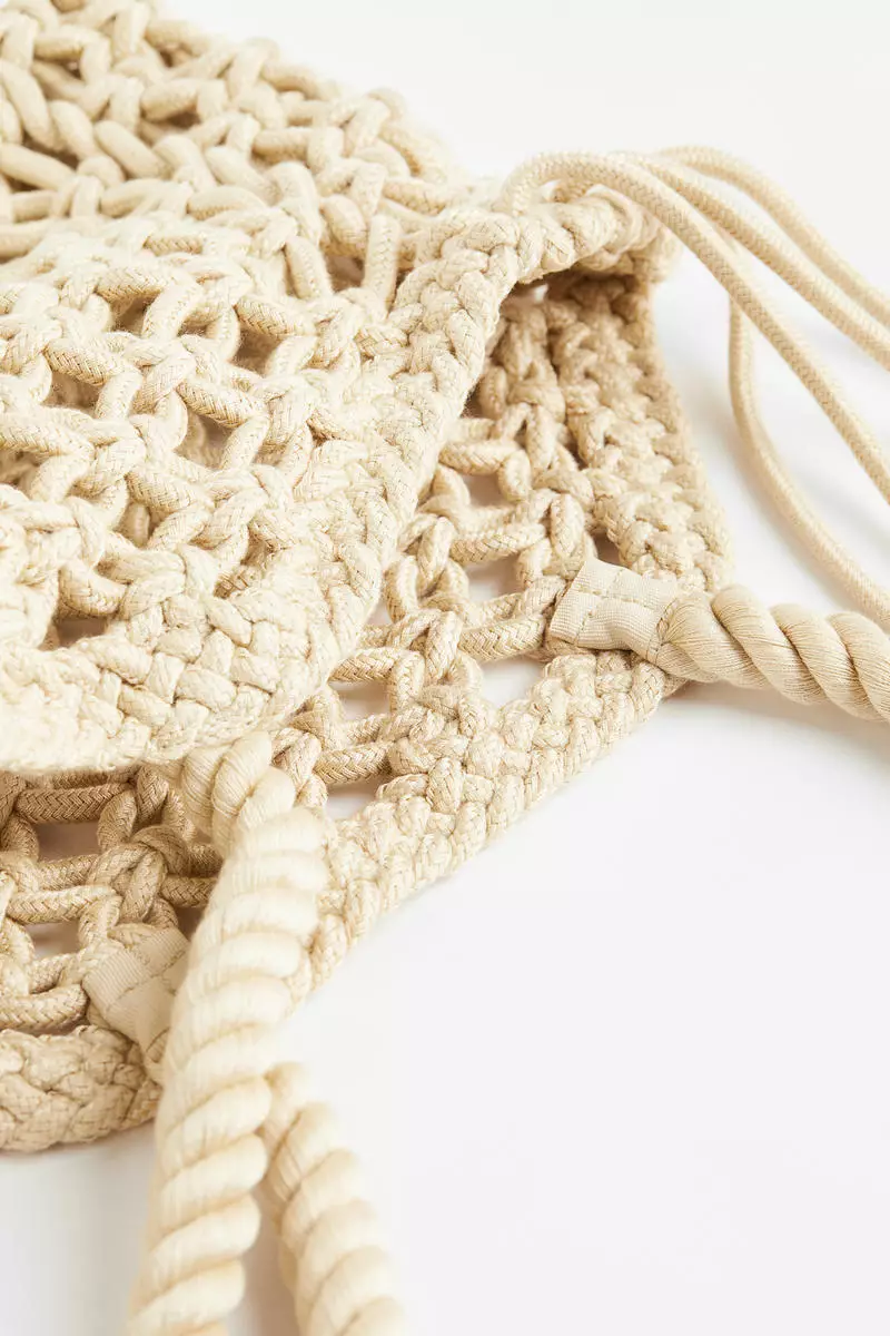 Macrame shopper hotsell