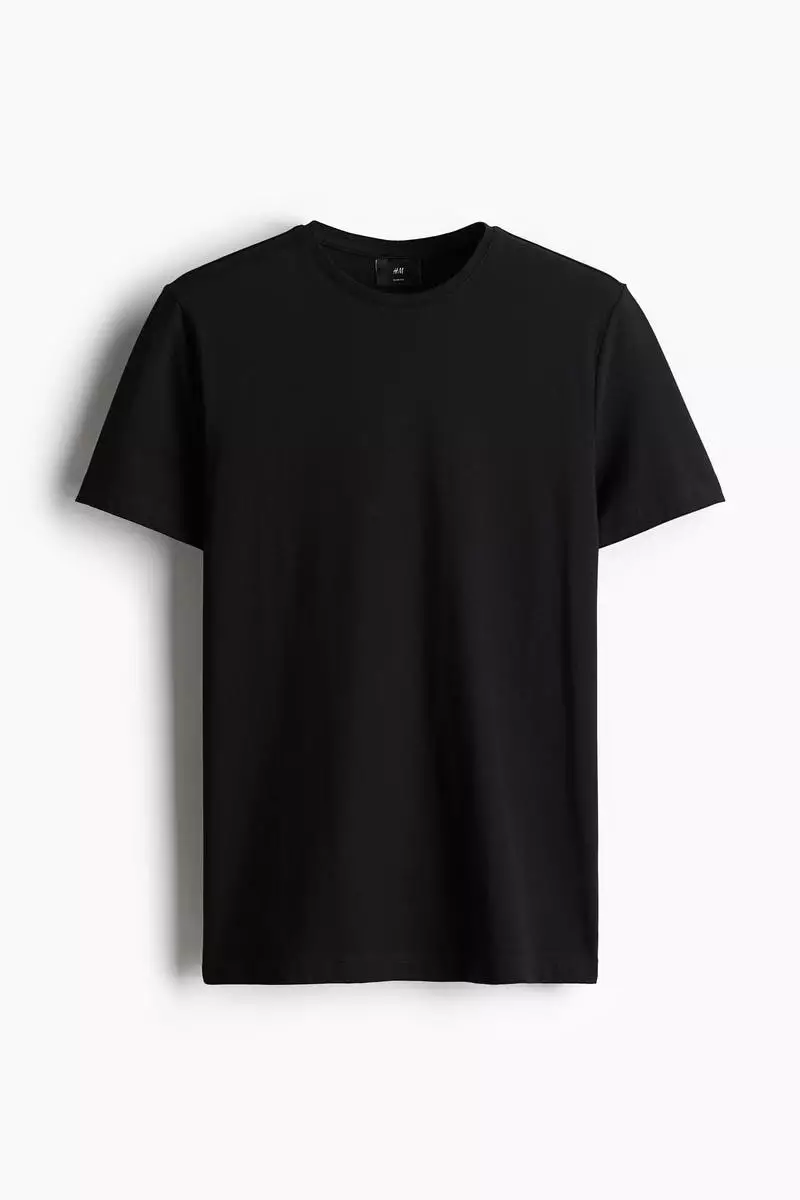 Buy H&M 5pack Slim Fit Tshirts 2023 Online ZALORA Singapore