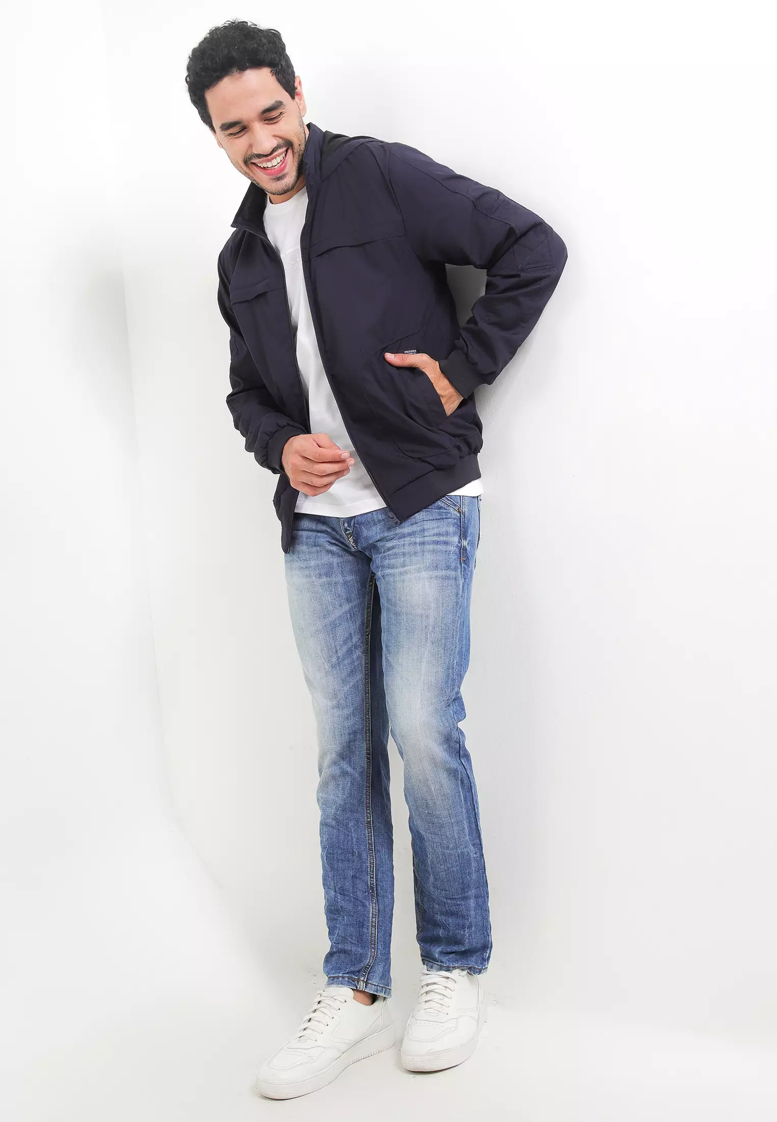 Cressida Jacket Hoodie High Neck Paracute UB208Y