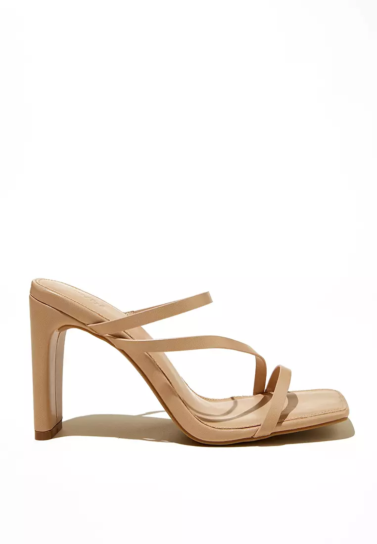 Strappy heels clearance online