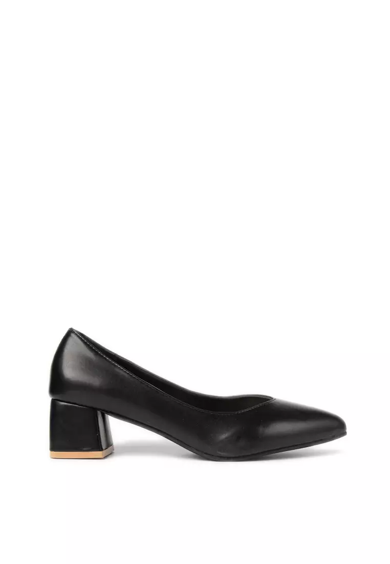Discount on Happy2u  shoes - SKU: Stella Pointed Square Heels