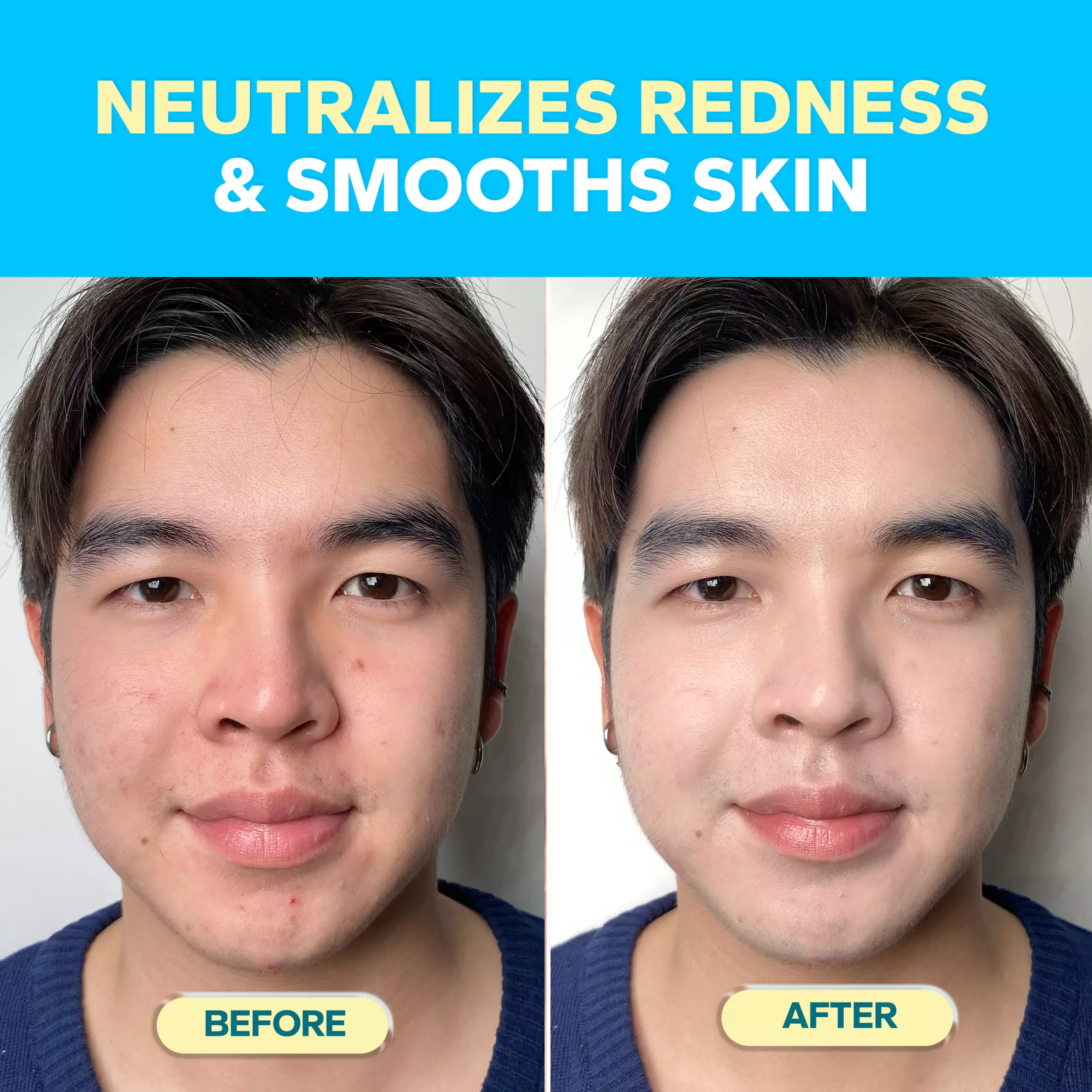 AMATERASUN [REAL CERTIFIED] 100% Physical Soothing Sunscreen SPF 50+ PA++++ - Calm Redness