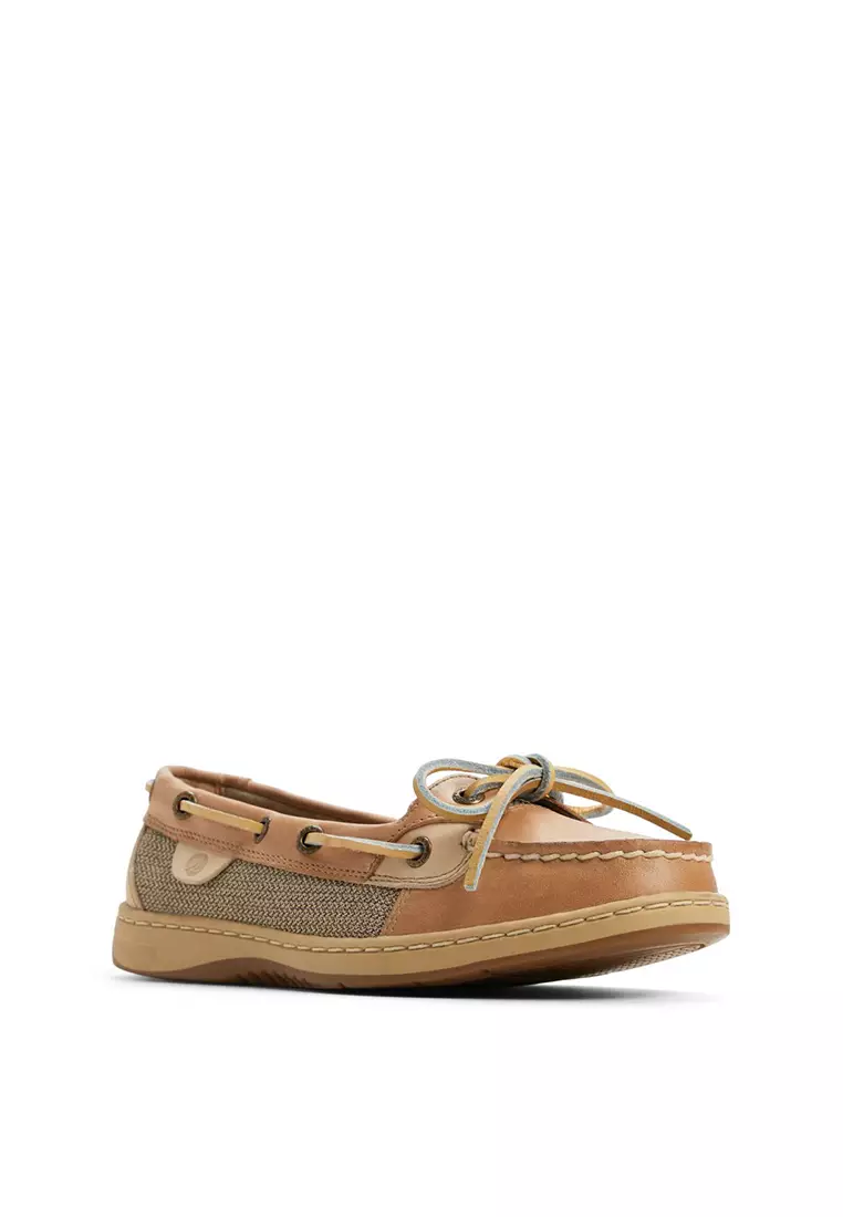 Women's Angelfish 1-Eye Boat Shoes - Linen Multi (13935816)