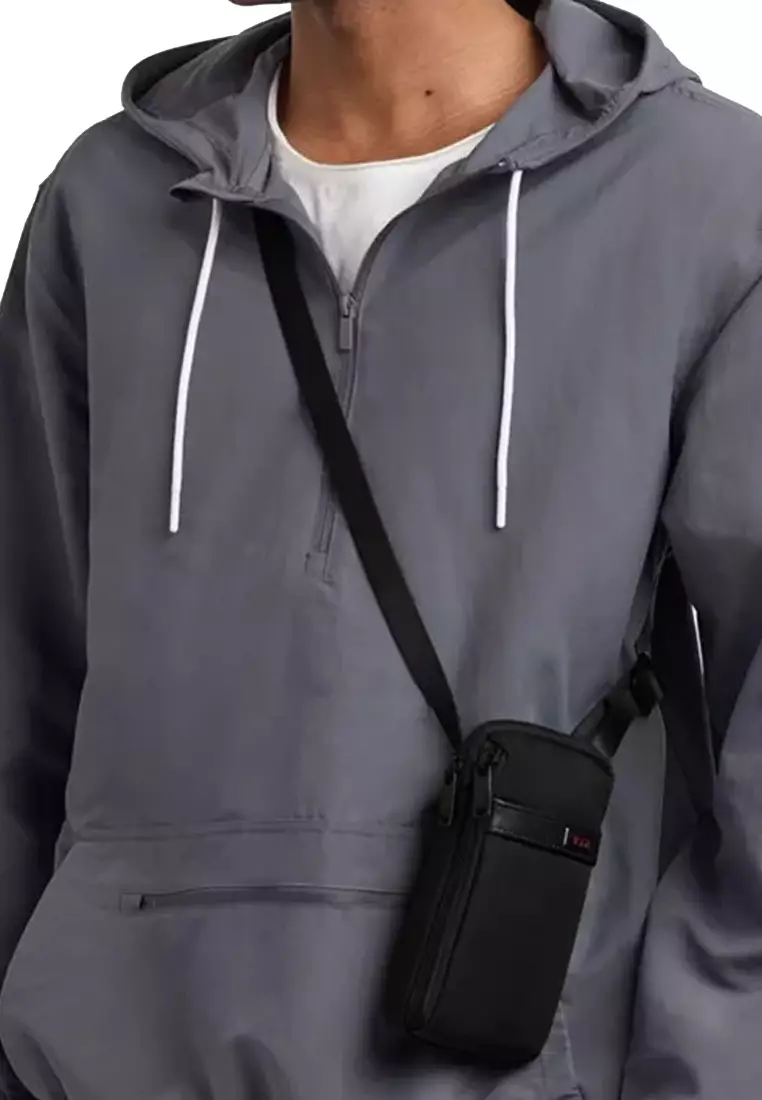 Alpha Small Crossbody Pouch In Black 144590