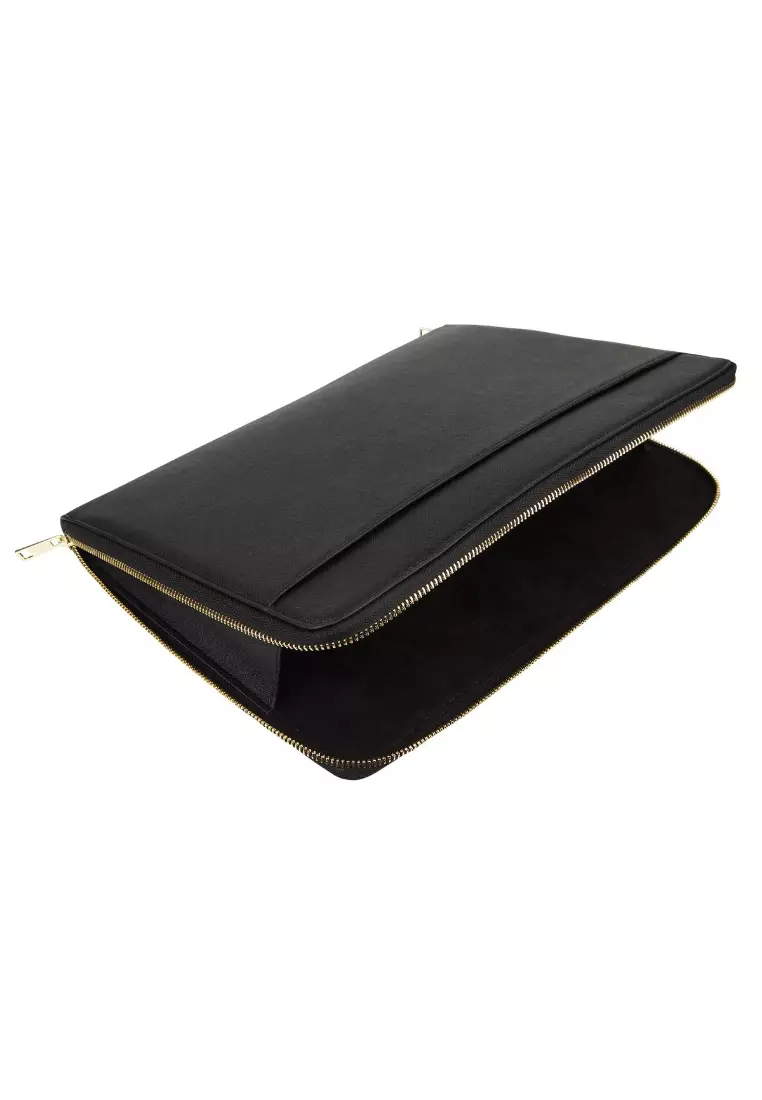 THEIMPRINT SAFFIANO LEATHER 16INCH LAPTOP SLEEVE 2024 Buy THEIMPRINT