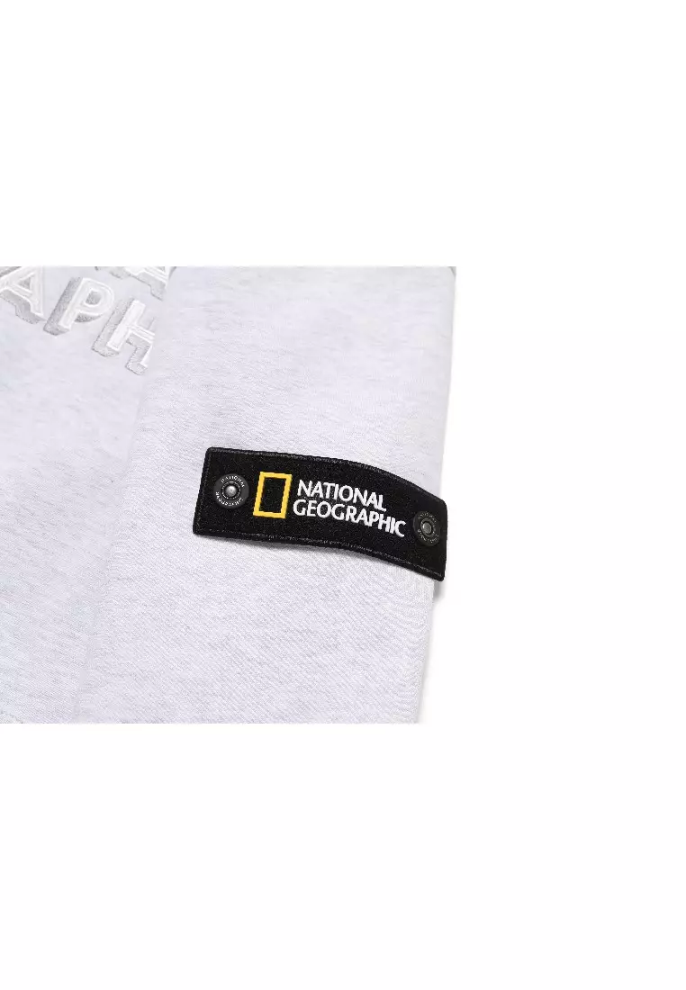 Unisex Chest Embroidery LOGO Hoodie