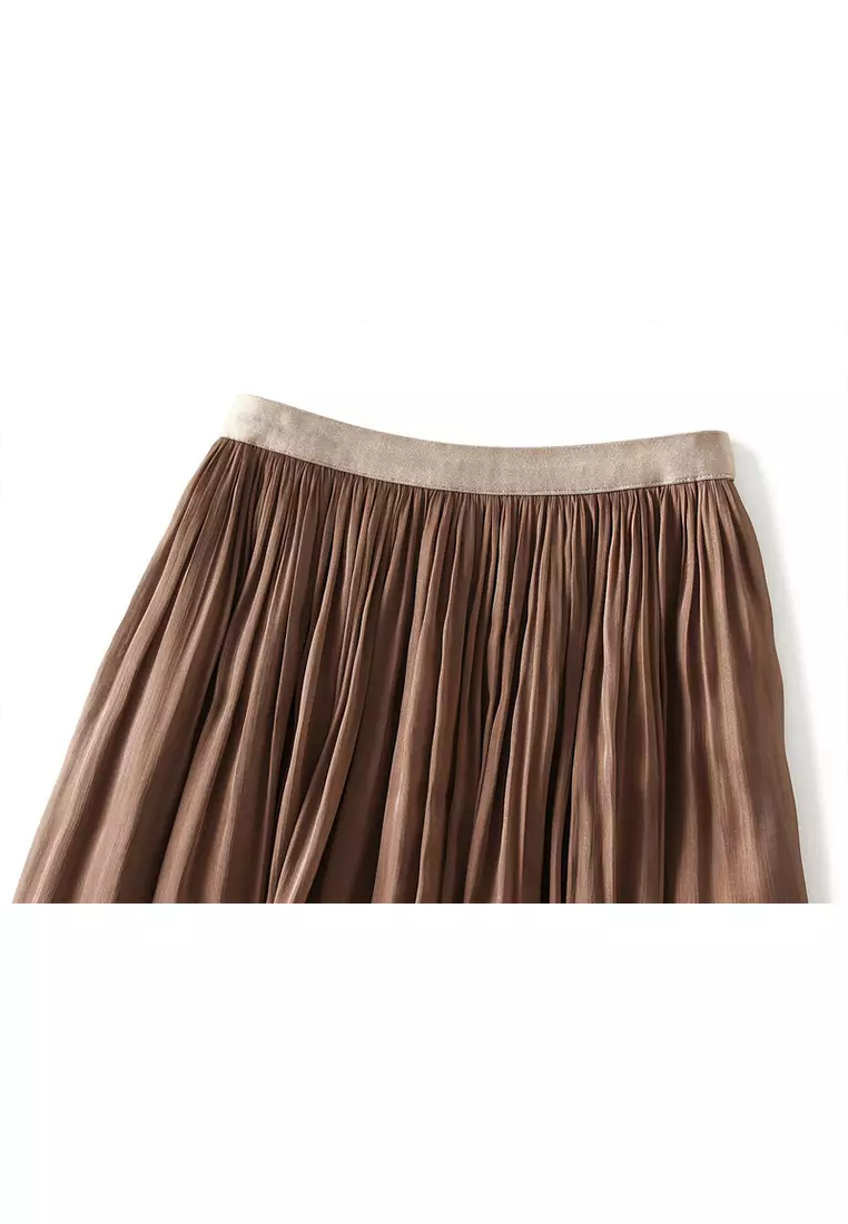 Summer Pearl Lightweight Maxi Skirt AF9818